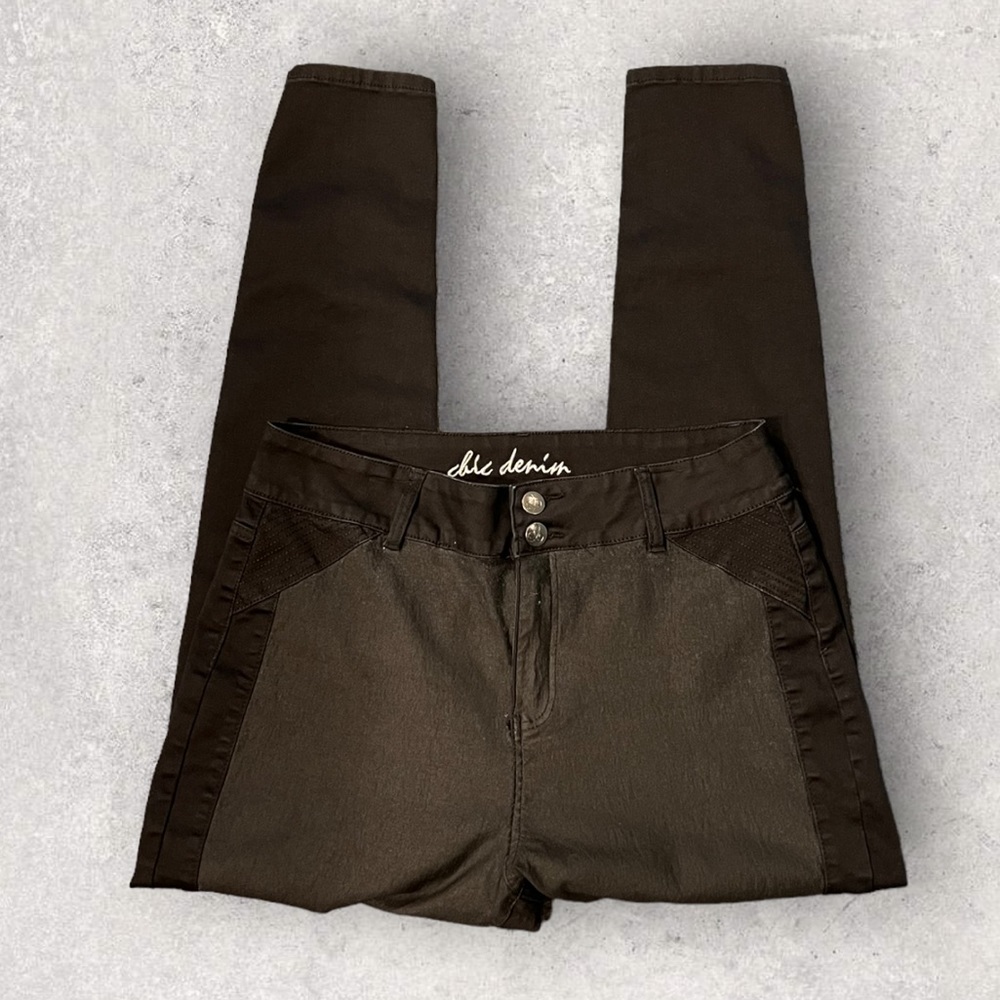 City Chic Black Denim Skinny Jeans